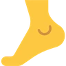 足 Emoji 🦶 image - Skype style