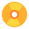 DVD Emoji 📀 image - Microsoft Classic 2D style