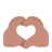 Heart Hands: Medium Skin Tone
