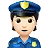 Police Officer: Light Skin Tone