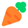 Emoji Morcov 🥕 image - Microsoft Classic 2D style