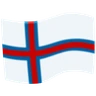 Flag: Faroe Islands Emoji 🇫🇴 image - Facebook Messenger (2016) style