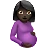 Pregnant Woman: Dark Skin Tone