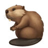 ビーバー Emoji 🦫 image - Huawei Harmony OS style