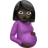 Pregnant Woman: Dark Skin Tone