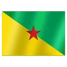 Flag: French Guiana Emoji 🇬🇫 image - Huawei Harmony OS style