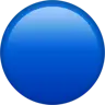 大きな青い丸 Emoji 🔵 image - Apple style