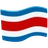 Flag: Costa Rica