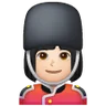 Woman Guard: Light Skin Tone Emoji 💂🏻‍♀️ image - Samsung style