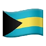 Flag: Bahamas Emoji 🇧🇸 image - Apple style