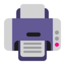 プリンター Emoji 🖨 image - Microsoft Classic 2D style
