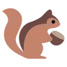 Wiewiórka Emoji 🐿 image - Tossface style