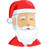 Santa Claus: Medium-Light Skin Tone Emoji 🎅🏼 image - Facebook Messenger (2016) style