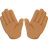 Open Hands: Medium Skin Tone
