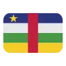 Flag: Central African Republic Emoji 🇨🇫 image - Tossface style
