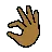 Pinching Hand: Medium-Dark Skin Tone
