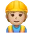 Construction Worker: Medium-Light Skin Tone