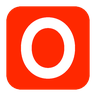 O Button (Blood Type) Emoji 🅾 image - SoftBank style
