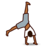 Person Cartwheeling: Medium-Dark Skin Tone