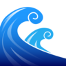 Wasserwelle Emoji 🌊 image - Emojidex style