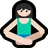 Person In Lotus Position: Light Skin Tone