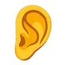 Orelha Emoji 👂 image - Google Noto Color Animated style