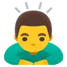 Man Bowing Emoji 🙇‍♂️ image - Google Noto Color style