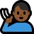 Deaf Man: Medium-Dark Skin Tone