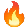 Fuego Emoji 🔥 image - Google Noto Color Animated style
