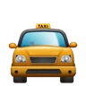Emoji Taxi in arrivo 🚖 image - Huawei Harmony OS style