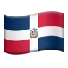 Flag: Dominican Republic Emoji 🇩🇴 image - Apple style
