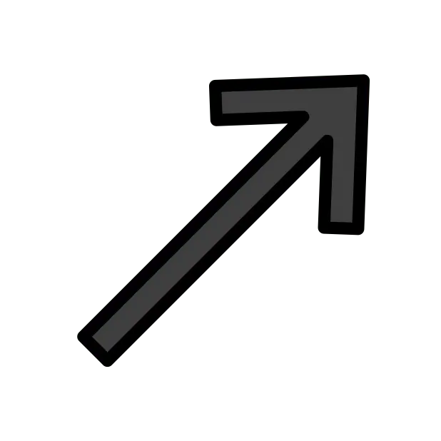 Up-Right Arrow
