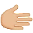 Rightwards Hand: Medium-Light Skin Tone
