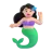 Mermaid: Light Skin Tone
