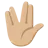 Vulcan Salute: Medium-Light Skin Tone