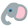 Emoji Elefánt 🐘 image - EmojiTwo style