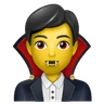 Vampir Emoji 🧛 image - Huawei Harmony OS style