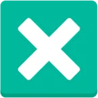 Cross Mark Button