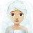 Woman In Steamy Room: Medium-Light Skin Tone