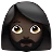 Woman: Dark Skin Tone, Beard