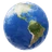 Earth Globe Americas