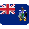 Flag: South Georgia & South Sandwich Islands Emoji 🇬🇸 image - Twitter / X (Twemoji) style