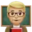 Man Teacher: Medium-Light Skin Tone