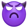 Diablotin Emoji 👿 image - Huawei Harmony OS style