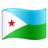 Flag: Djibouti Emoji 🇩🇯 image - Samsung style