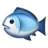 Fish Emoji 🐟 image - Apple style