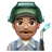 Man Factory Worker: Medium Skin Tone