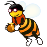 Emoji Háziméh 🐝 image - Emojidex style