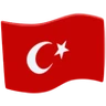 Flag: Türkiye Emoji 🇹🇷 image - Facebook Messenger (2016) style