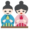 日本娃娃 Emoji 🎎 image - EmojiTwo style